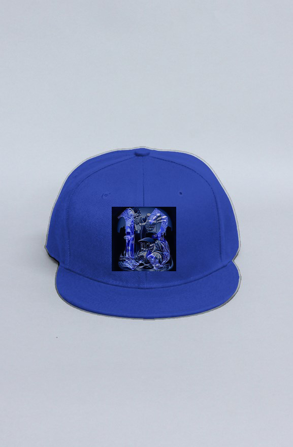 Supreme Royal Blue Satin Snapback Hat for Sale in Los Angeles